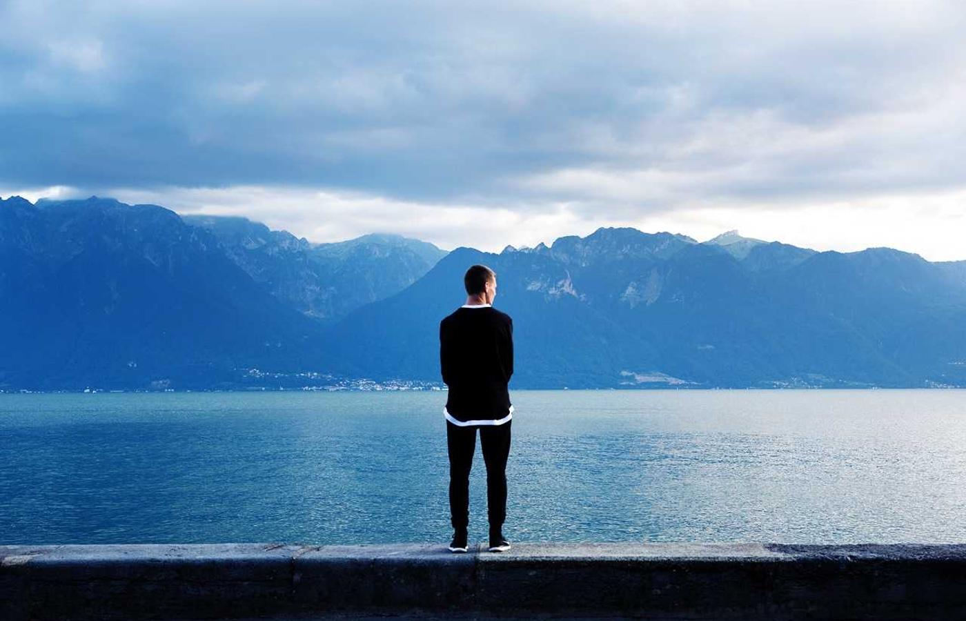 A satellite orbiting the Earth